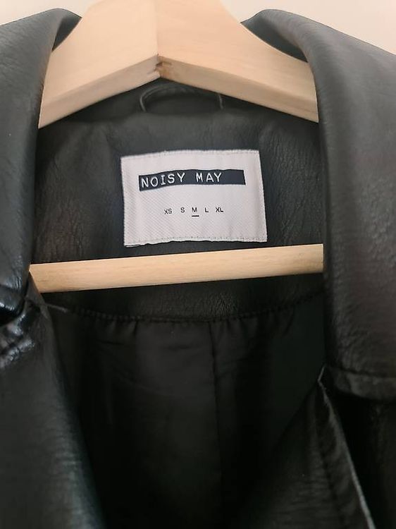 Veste Bomber En Simili Cuir Rouge Vieilli Ecko Red - Taille XS/S, Occasion En Très Bon état