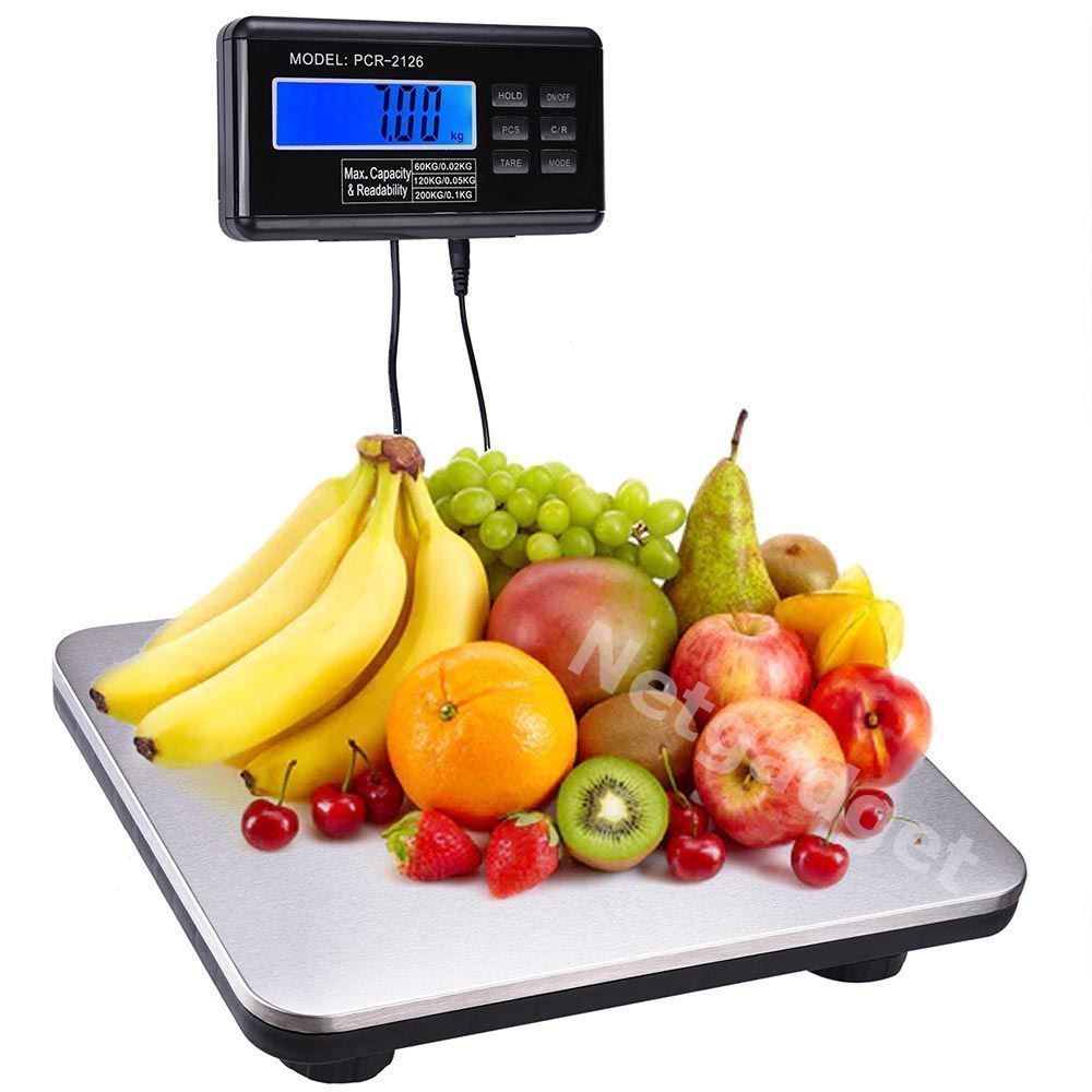Accessori da laboratorio: 200Kg Elektronische Plattformwaage - LCD – Nuovo e nell'imballaggio originale da Yverdon-les-Bains venduto da Netgadget 1
