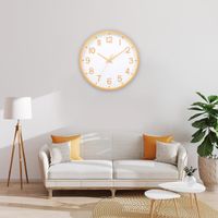 Lautlose Wanduhr 20 cm