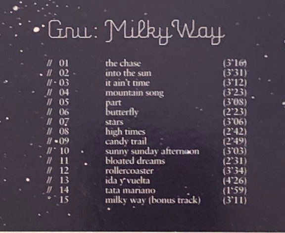 CDs: Gnu - Milky way – Gebraucht aus Grüningen von azulverde 2