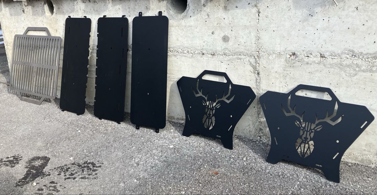 Griglie: Hirschmotiv - Holzkohlegrill – Nuovo (secondo la descrizione) da Wetzikon ZH venduto da M.H88 3