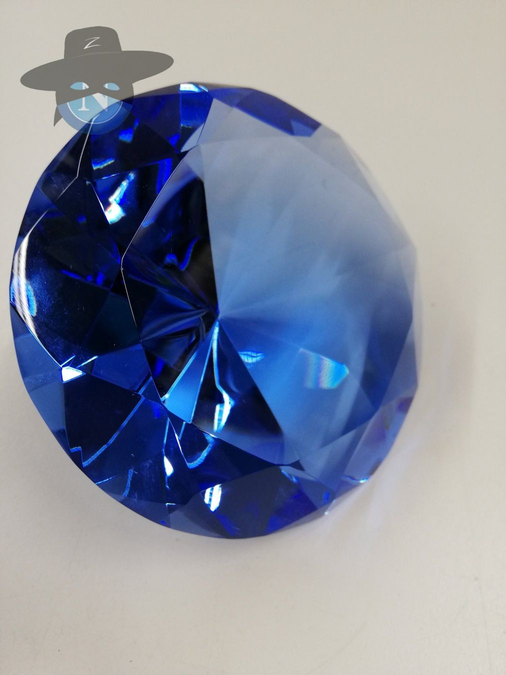 Tutte le decorazioni: Glas Diamant - blau / 10 cm – Usato da St. Gallen venduto da zorro_dc