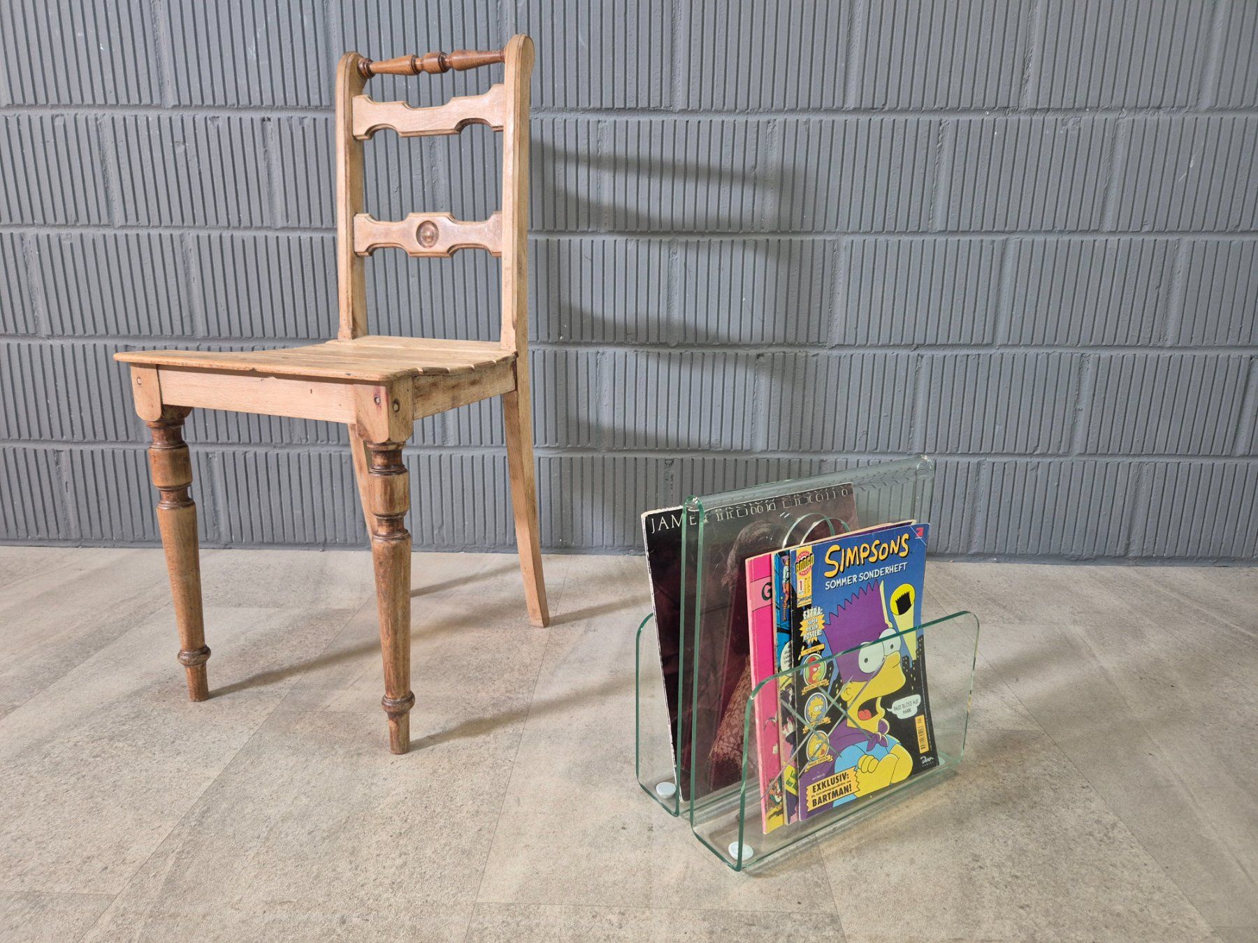 Altro per la casa: Acryl Magazin Rack, Zeitungsständer Plexiglas grün – Usato da Nottwil venduto da Wondewa-Shop 3