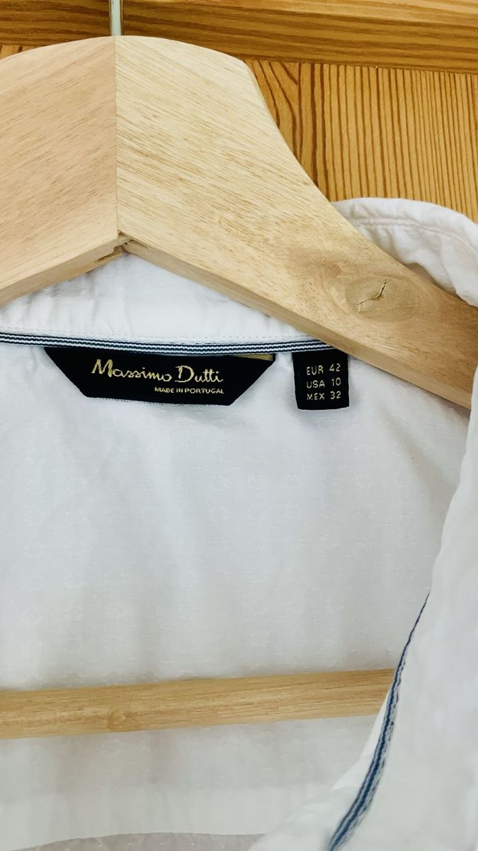 Massimo Dutti Blusen: Weisse Bluse Massimo Dutti Gr. 42 – Gebraucht aus Wallisellen von AnnaSophia2014 2