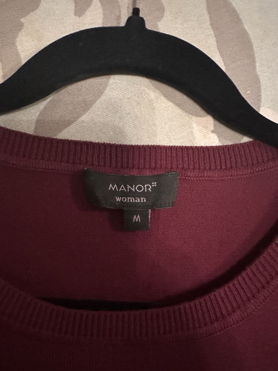 Manor Maglioni & Felpe: Manor Woman Pullover, bordeaux, Gr. M, neu – Nuovo (secondo la descrizione) da Altendorf venduto da Eastwick4 2