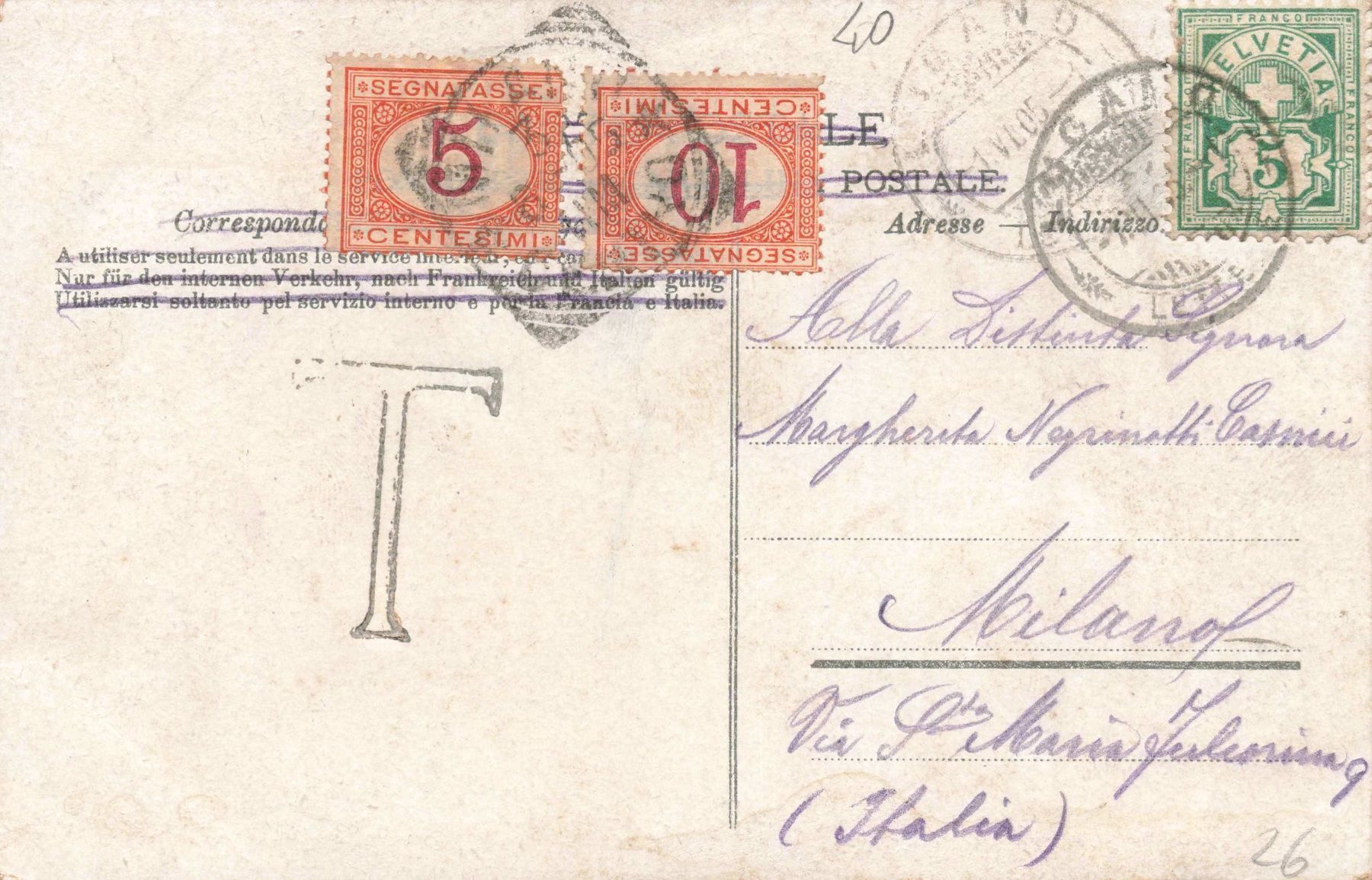 Cartoline postali: Monte Generoso – Usato da Biasca venduto da Blenio71 1
