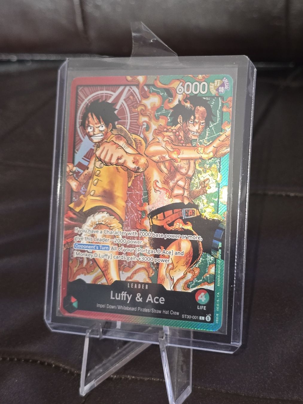 Bandai Cartes à collectionner: Luffy & Ace ST30-001 One Piece – Neuf avec emballage d'origine à Bronschhofen par dvnb