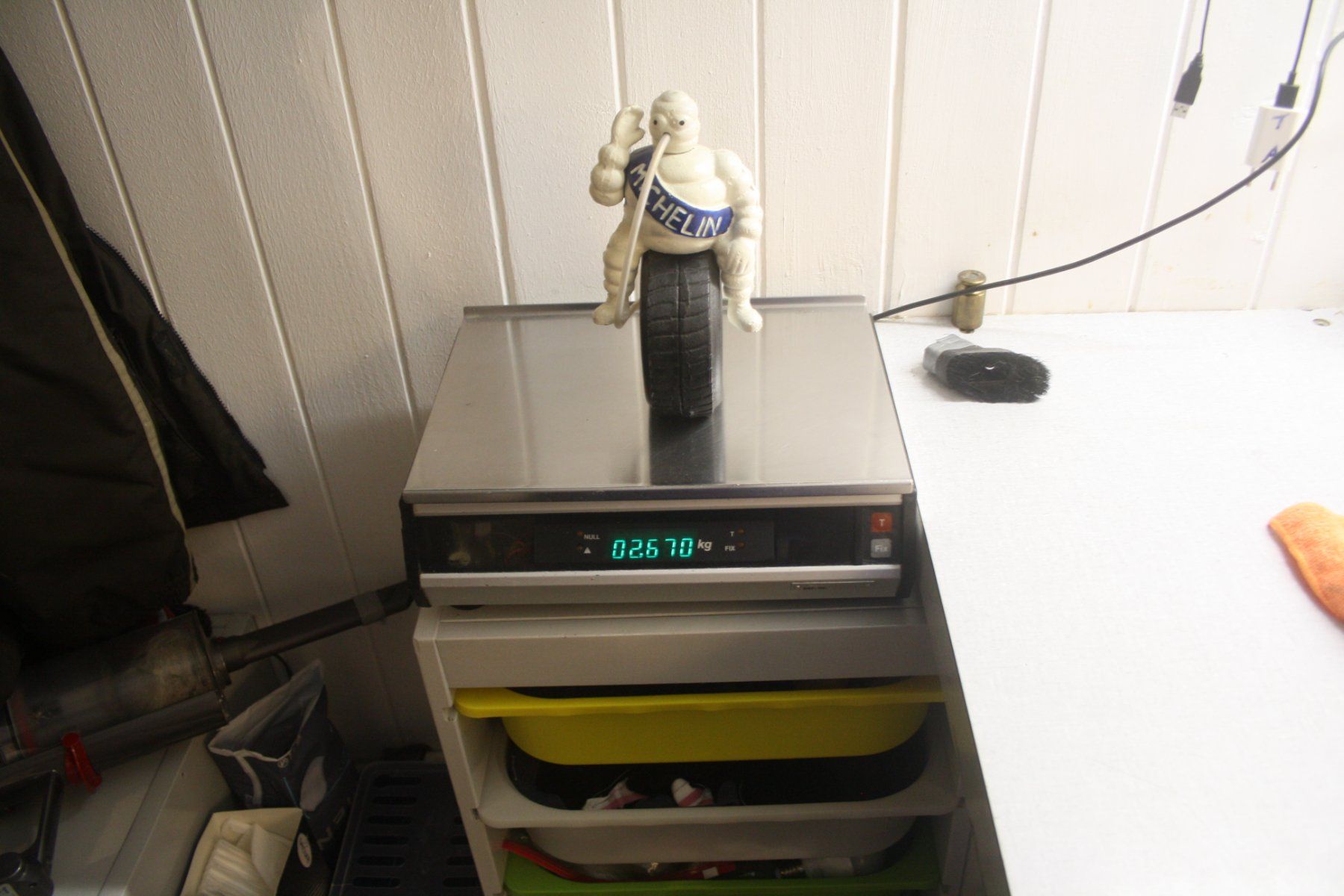 Michelin Statuette: MICHELIN MANN BIBENDUM EISEN – Usato da Wauwil venduto da Pneuedy 3