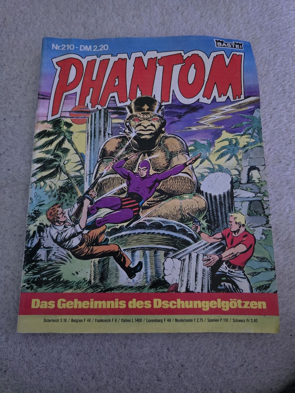 Fumetti: Phantom Nr.210 – Usato da Oberentfelden venduto da Giants