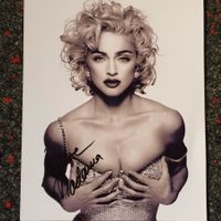 Autogramm Madonna