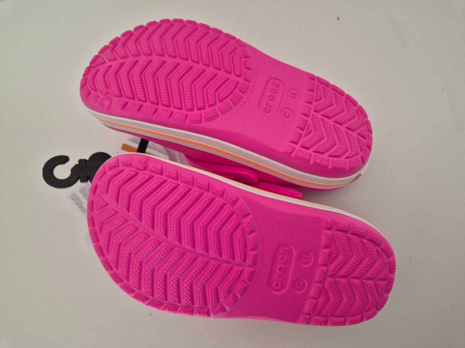 Crocs Schuhe für Jungen: Kinder Crocband Clog Crocs Pink Gr. 28/29 – Neu und originalverpackt aus Aarburg von NDK 4