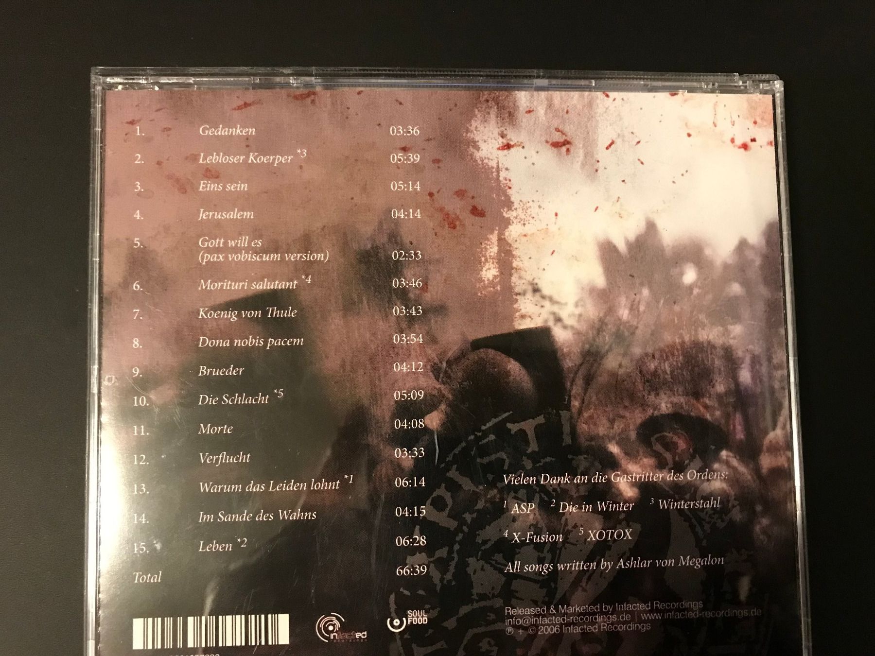 CD: Heimataerde - Kadavergehorsam – Usato da Freudwil venduto da Feenland2010 2