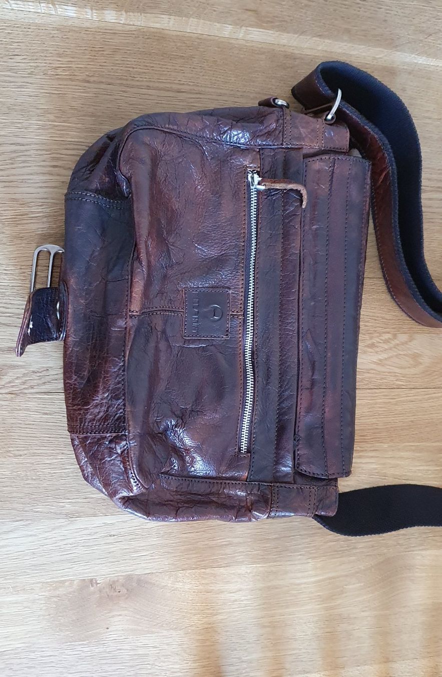 Borse: Handtasche Klapptasche Echtleder Bull & Hunt – Usato da Ibach venduto da Soraja07 1