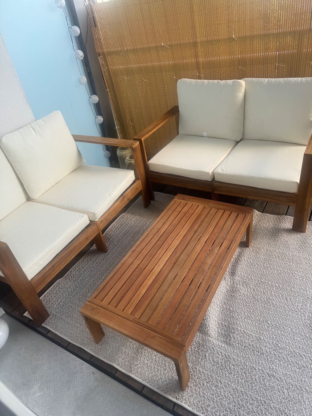 Vidaxl Divani: Gartenmöbel-Set – Nuovo (secondo la descrizione) da Grenchen venduto da dad_yl52 1