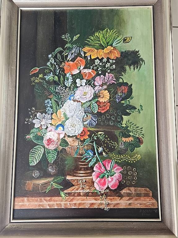 Dipinti: Wunderschönes Bild "Blumenstilleben" mit Rahmen – Usato da Udligenswil venduto da pam_rxy5