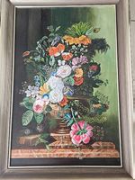 Wunderschönes Bild "Blumenstilleben" mit Rahmen