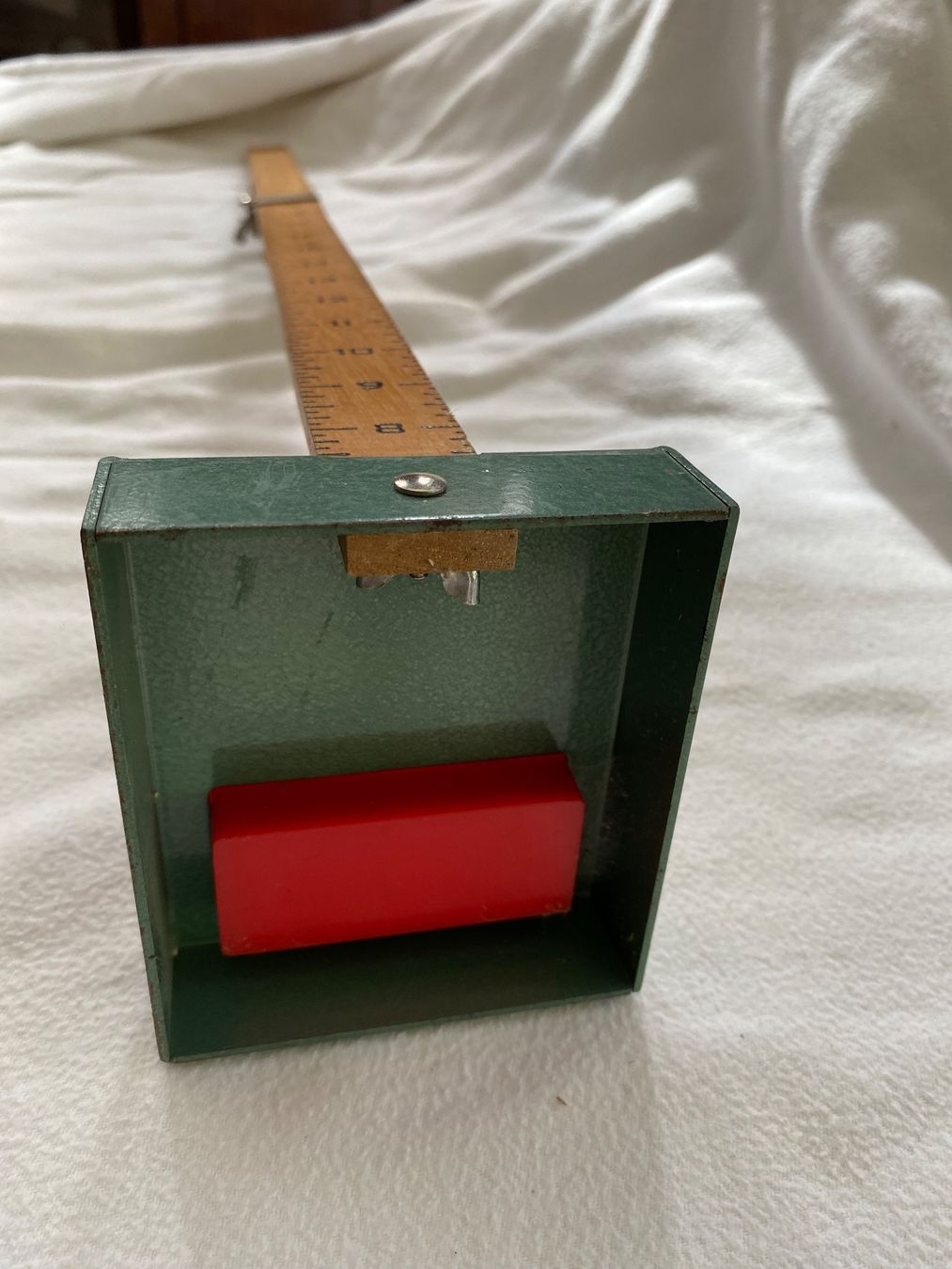 Misurare: Alter Rock-Abrunder Holz/Metall, MINI-MAX – Usato da Tecknau venduto da Gluschtikum 4