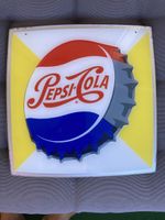 Pepsi-Cola Werbeschild Kunstoff