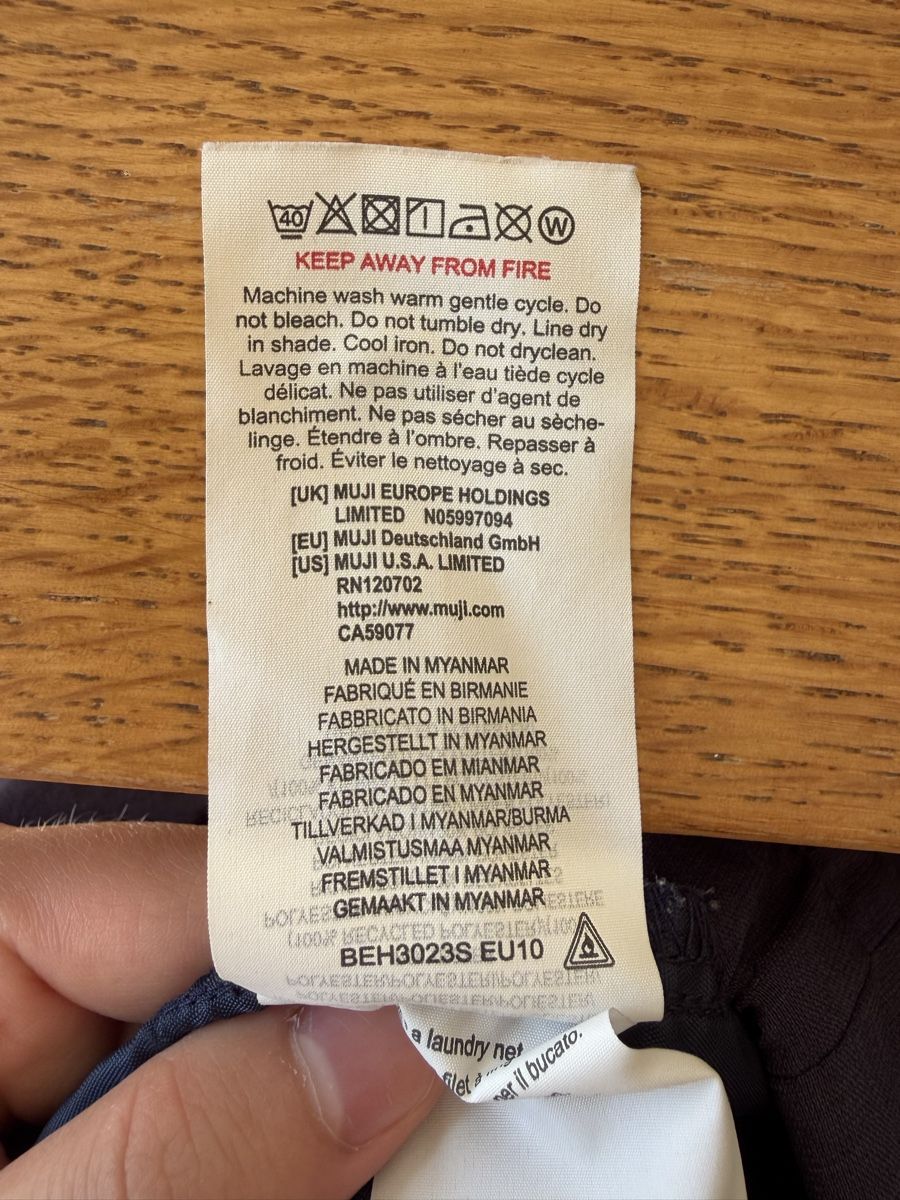 Muji Hosen: Muji pants  – Gebraucht aus Zürich von Evegallucci 4