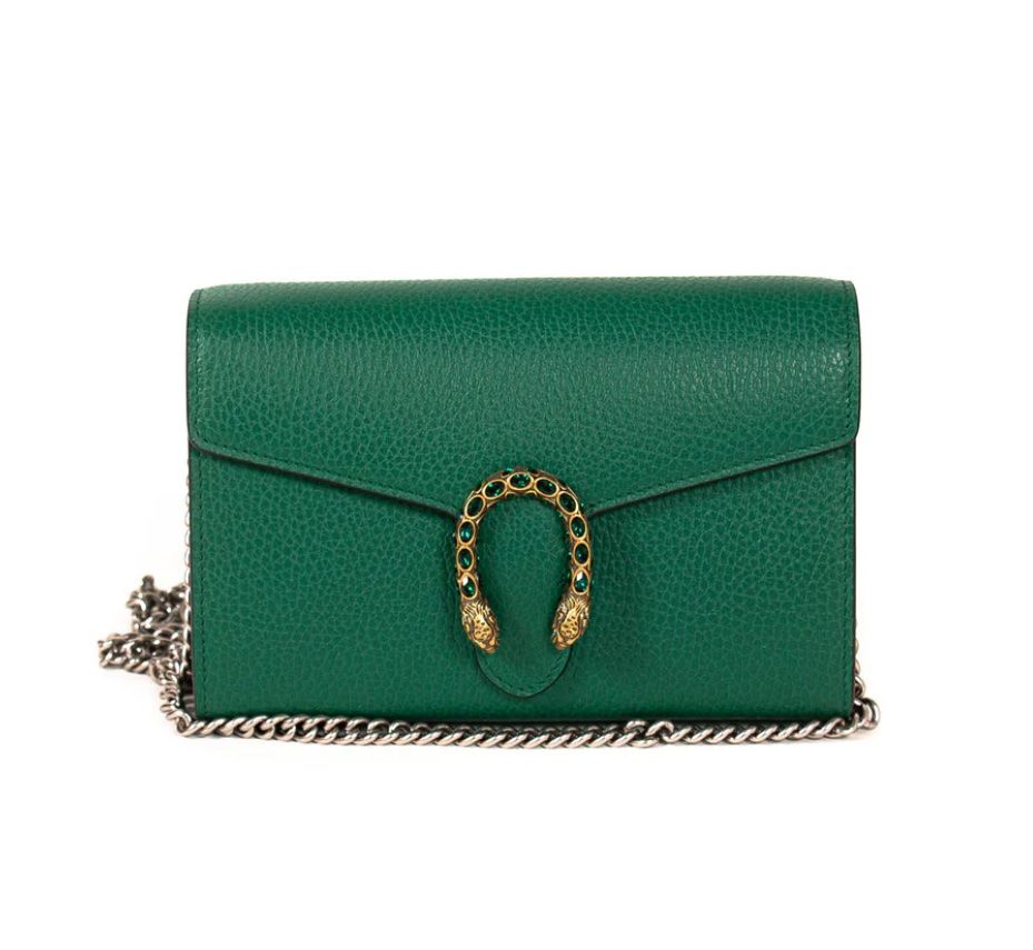 Borse da donna: Gucci Dionysus green bag from Farfetch – Nuovo e nell'imballaggio originale da Frauenfeld venduto da Vanityroom 9