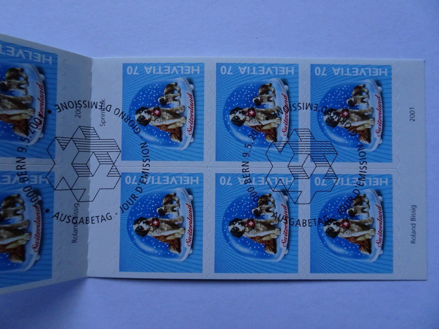 Alle Briefmarken: 2001**und* – Neu (gemäss Beschreibung) aus Aadorf von Chnorli-Furz 2
