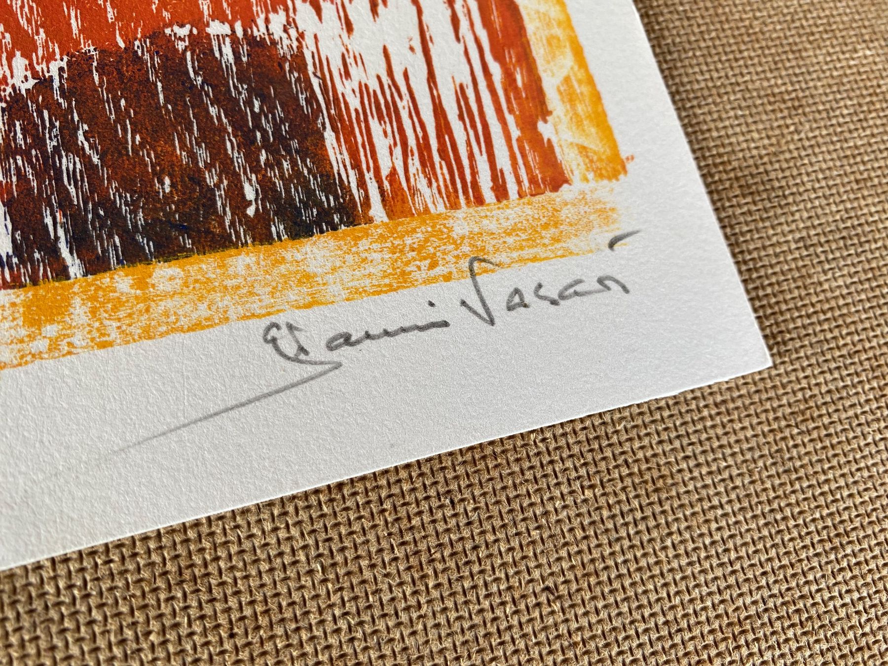 Holzschnitte: 3 schöne Holzschnitte von Gianni Vasari – Gebraucht aus Feldbach von Olive1 5