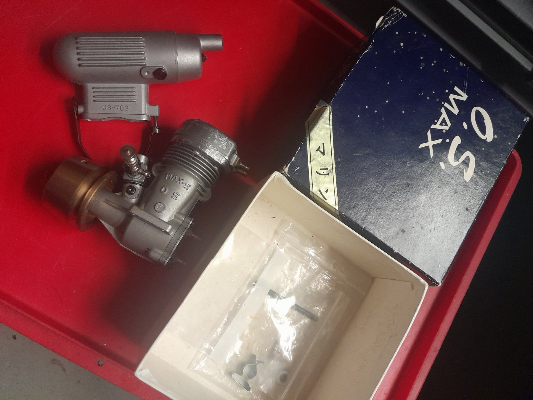 Modellismo RC: O.S. Max S30 / RC Bootsmotor – Nuovo e nell'imballaggio originale da St. Gallen venduto da KategorischImperativ 5