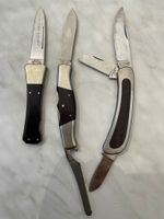 3x Sackmesser div. Marken