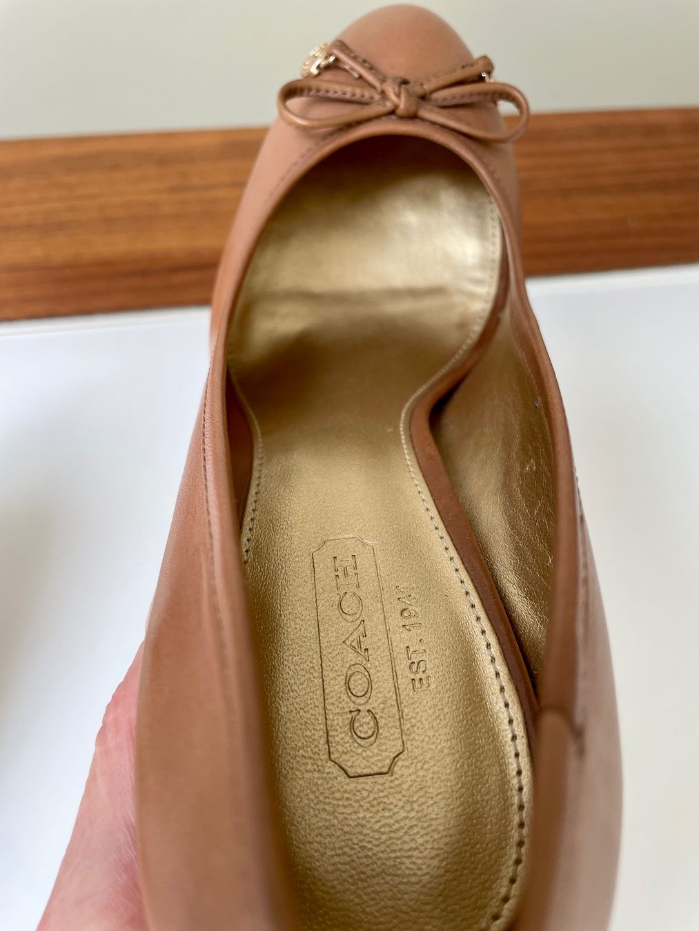 Coach Damenschuhe: GENUINE LEATHER COACH SHOES, SIZE 36,5 – Neu (gemäss Beschreibung) aus Forch von ele_9gsf 5