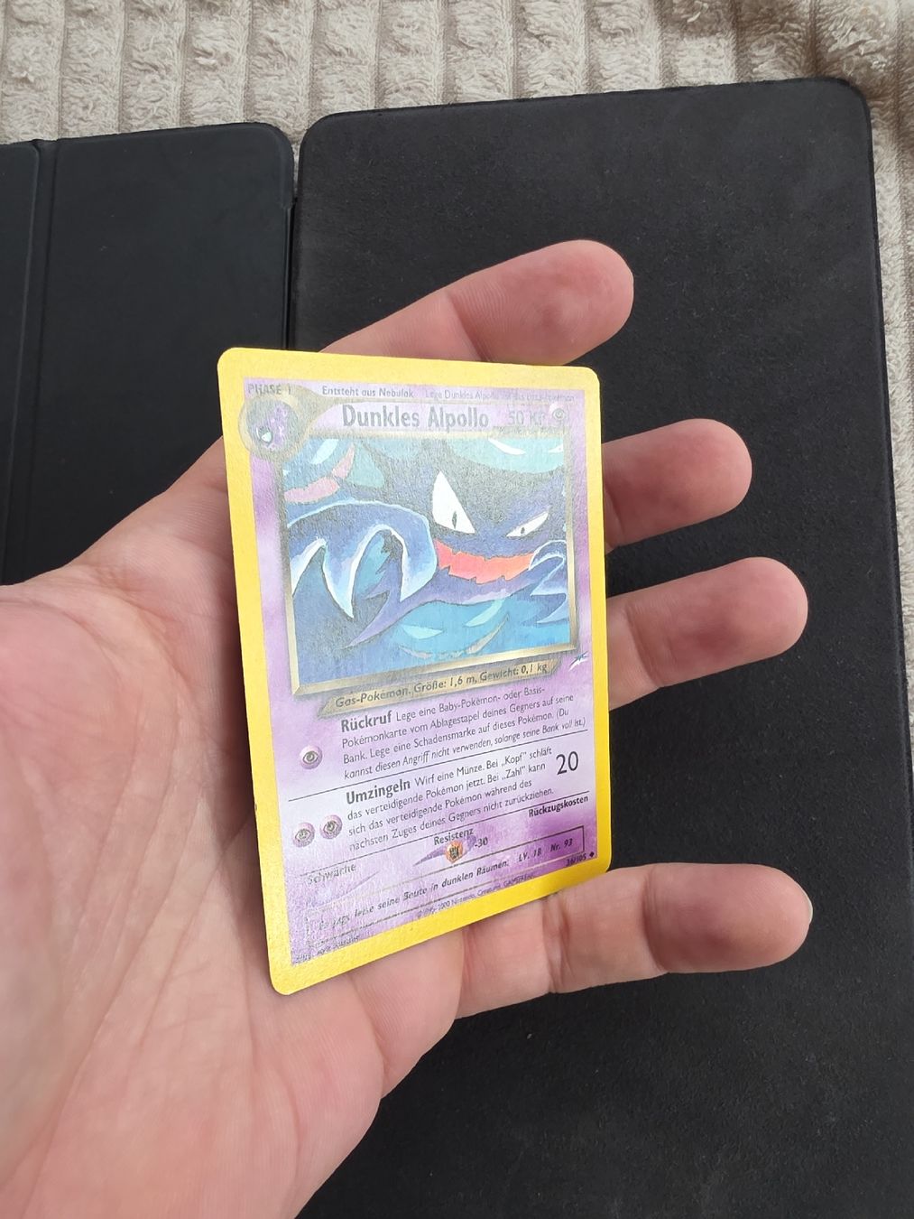 Pokémon Sammelbilder & Trading cards: Pokemon Karte Dunkles Alpollo Neo – Gebraucht aus oberbuchsiten von thug4 1