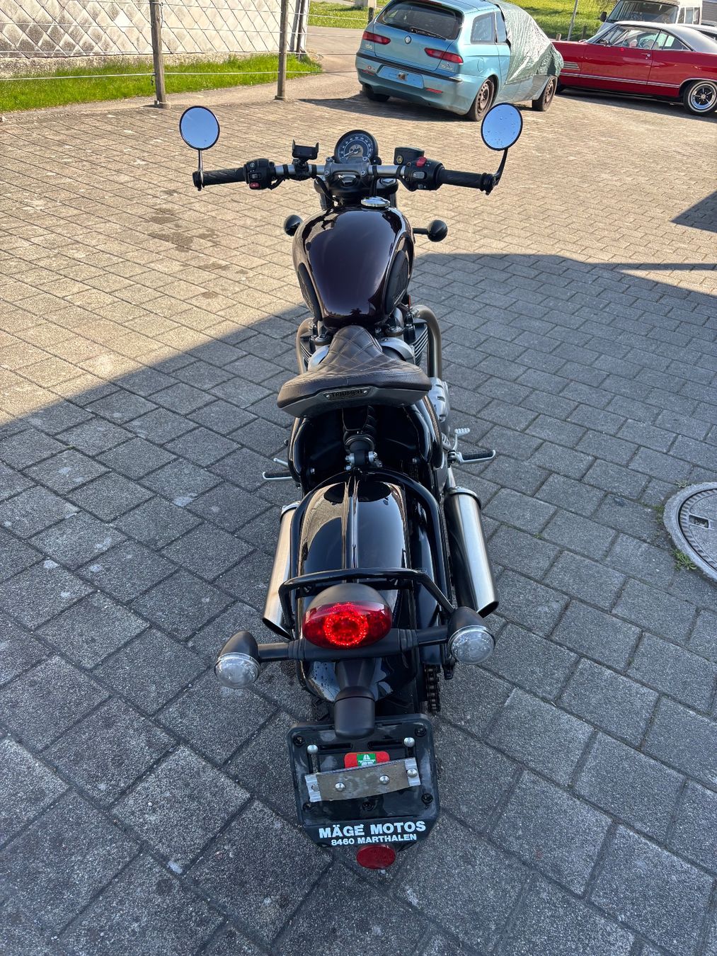 Triumph Chopper: Triumph Bonneville 1200 Bobber – Usato da Bernhardzell venduto da Dorota07 1