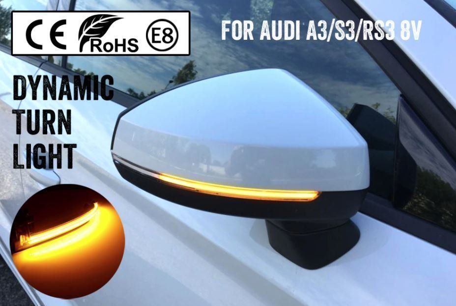 Fari: Audi  Dynamic Scroll LED Blinker A3 8v S3 RS3 2013-2018 – Nuovo e nell'imballaggio originale da Unterägeri venduto da RmOnline 1