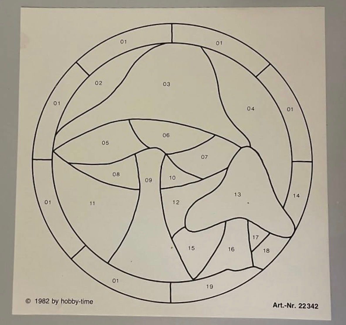 Gläser: Tiffany Glasbild Pilz – Neu und originalverpackt aus Basel von tif_m2h6 2