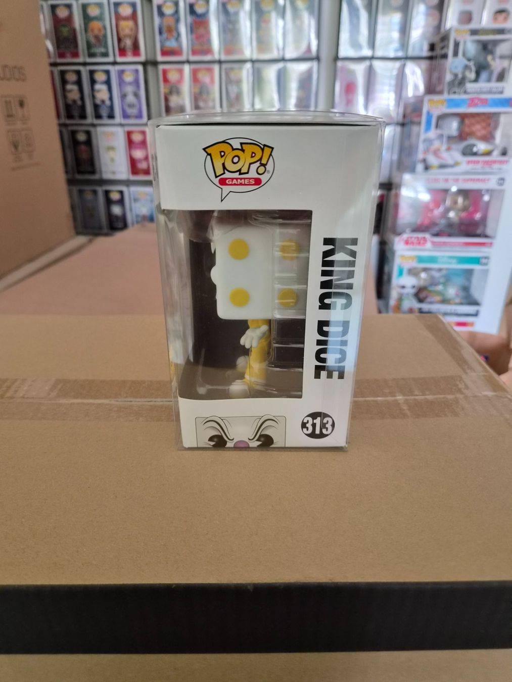 Funko Figuren: Funko Pop King Dice #313 CHASE Limited Edition – Neu und originalverpackt aus Sisseln AG von schenk-figuren 1