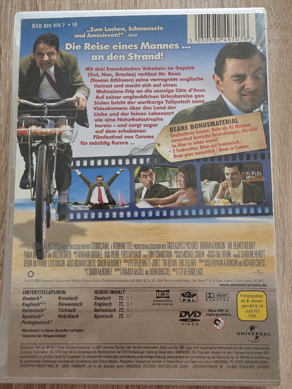 Alle DVDs: Mr. Bean macht Ferien DVD  – Gebraucht aus Zürich von P-editon 1
