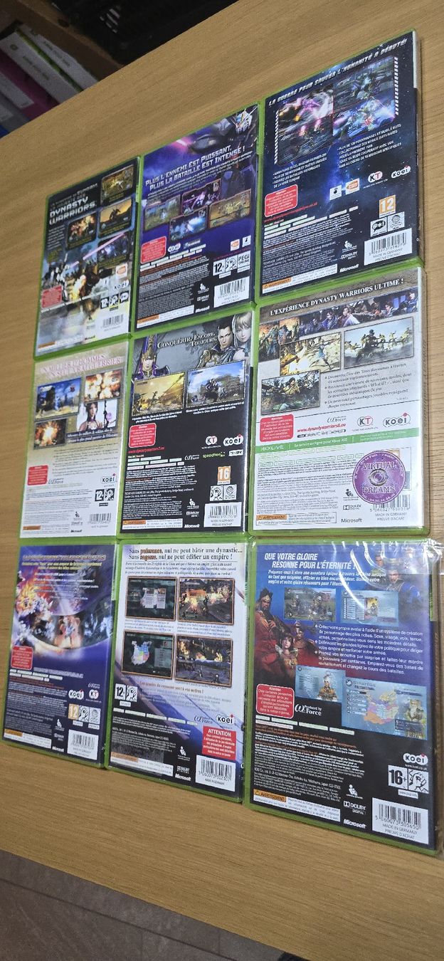 Microsoft Giochi: Tous les Dynasty Warriors sur Xbox 360 – Usato da Le Noirmont venduto da desoto55 1