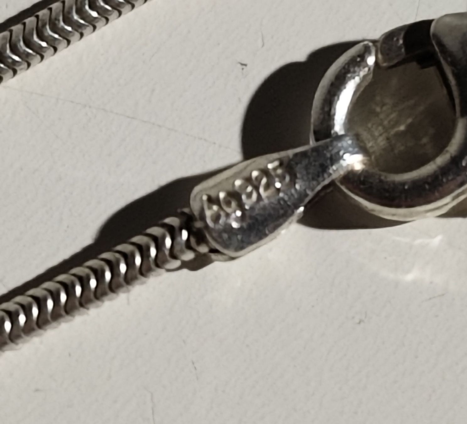 Catenine: Feine Silberkette 925, Schlangenkette, – Usato da La Tour de Peilz venduto da Dejobokin