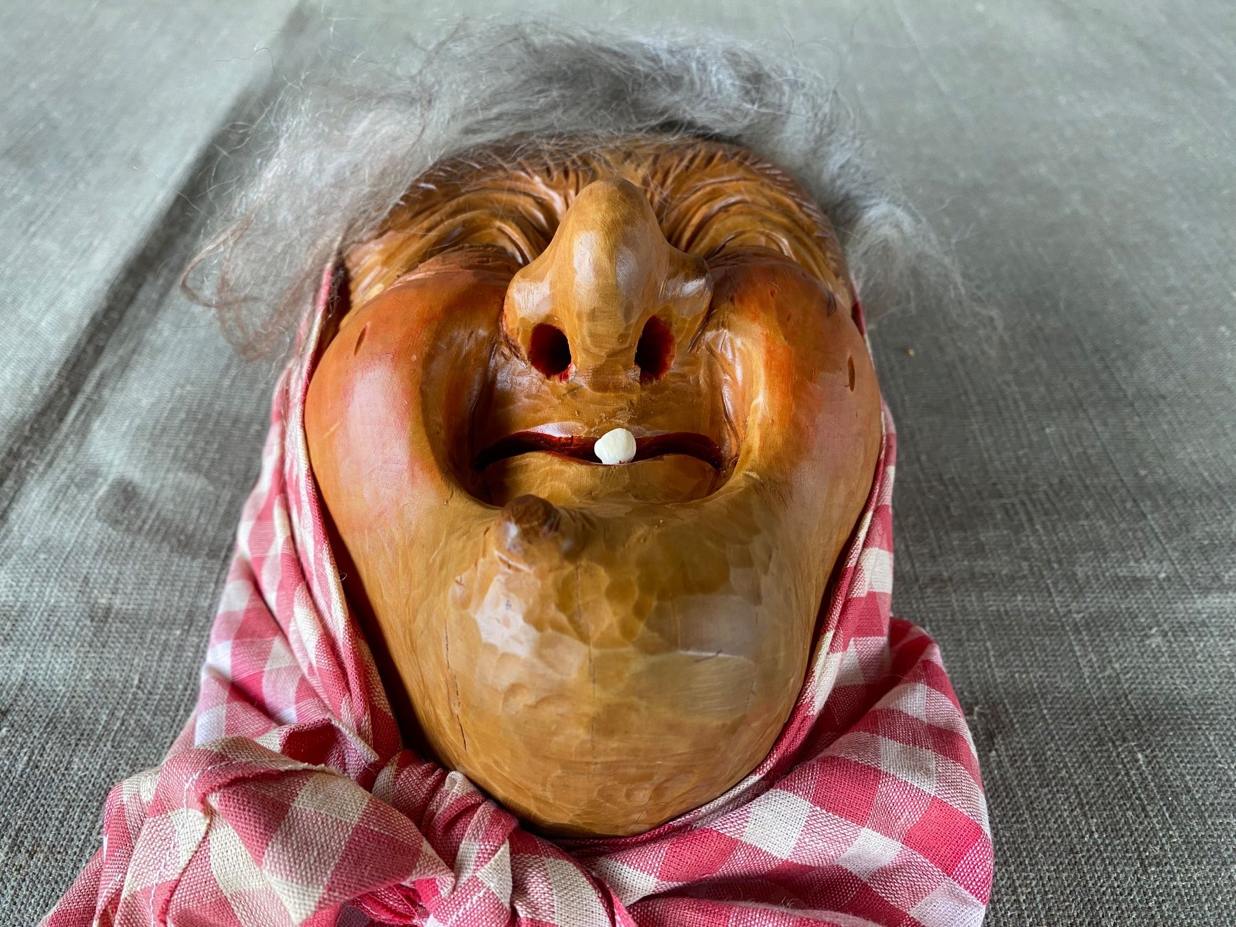 Sonstige Antiquitäten & Kunst: schöne Krienser Holzmaske – Gebraucht aus Feldbach von Olive1 6