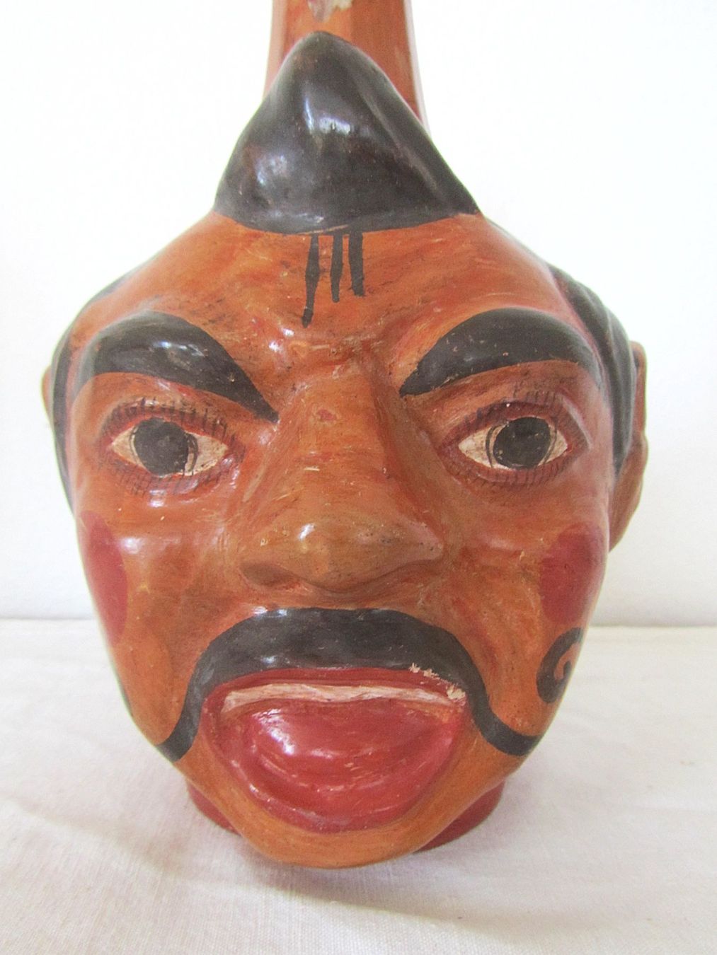 Caraffe: Dekorative Vintage Karaffe mit Gesicht – Usato da Seengen venduto da mikelele 1