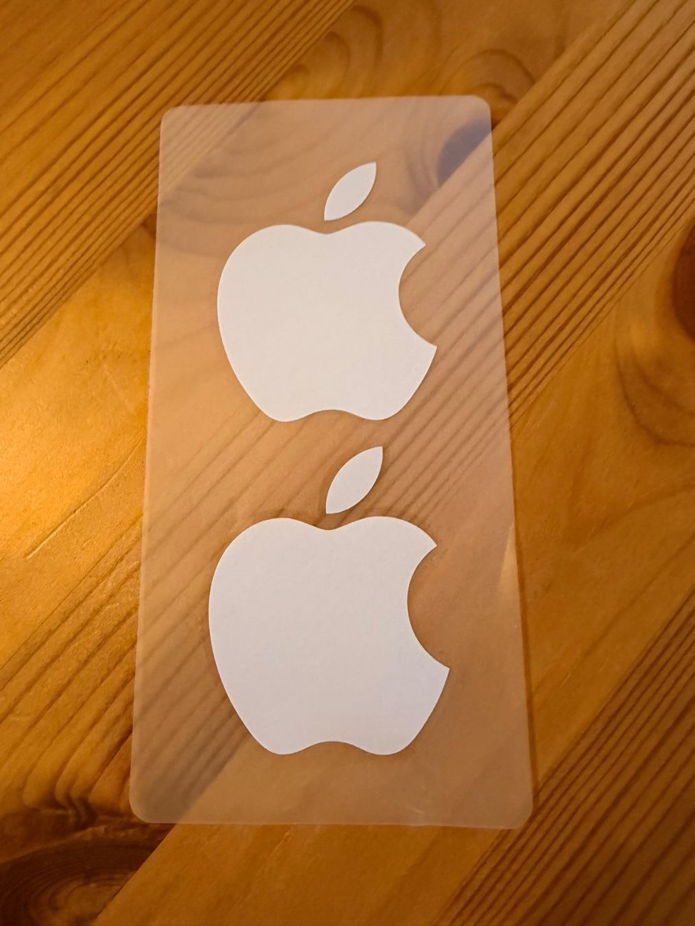 Sticker: Original Apple Stickers vom iPhone 2er Set – Nuovo e nell'imballaggio originale da Schaffhausen venduto da mka999