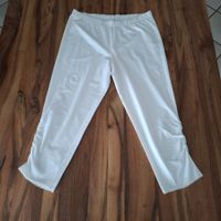 Damen 3/4-Leggins, weiss, Gr. L, NEU!