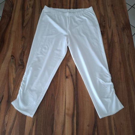 Damen 3/4-Leggins, weiss, Gr. L, NEU!