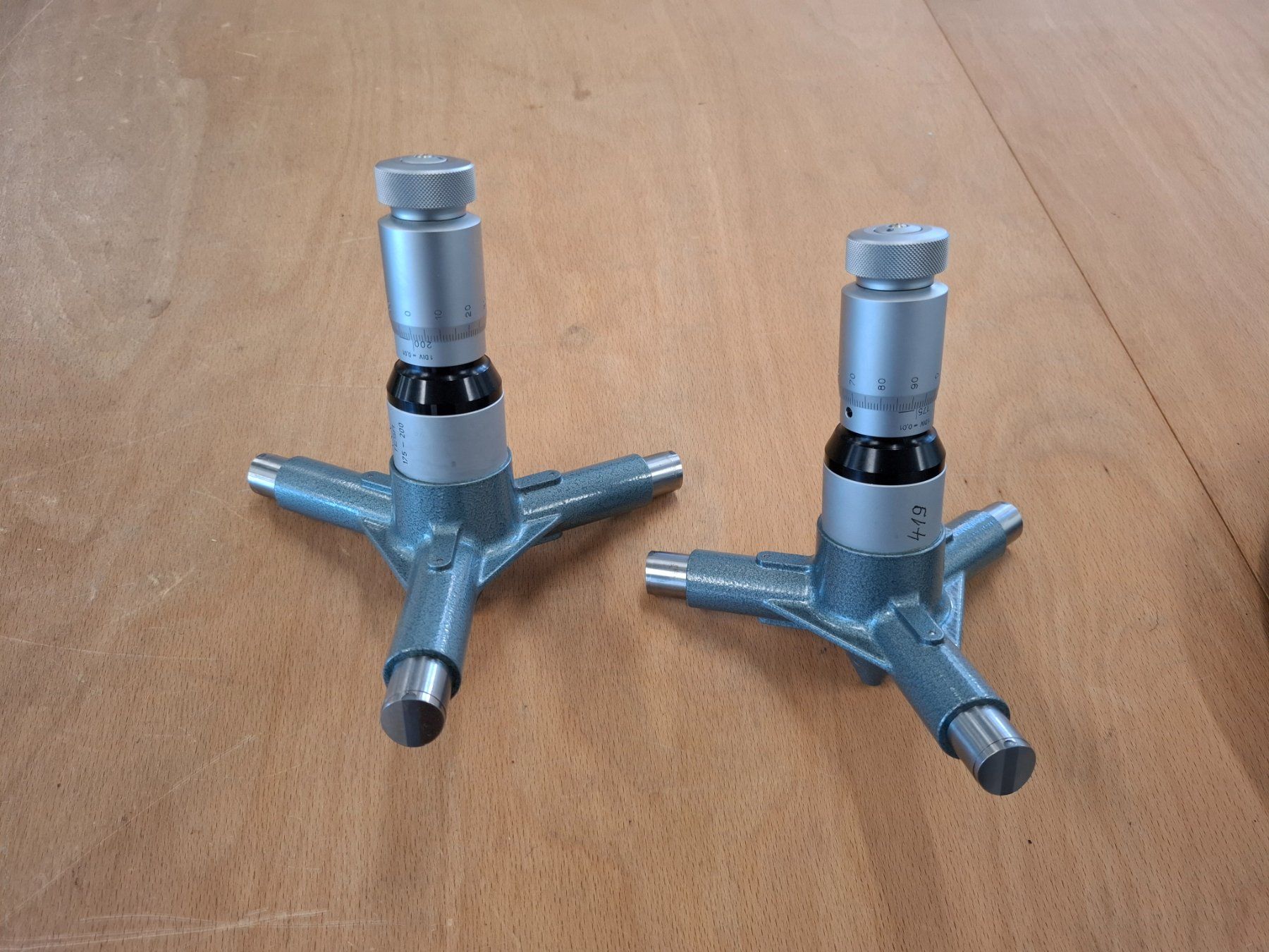 Tesa Misurare: 2 Innenmikrometer + Kalibrierring – Usato da Gächlingen venduto da Alexis7443 1