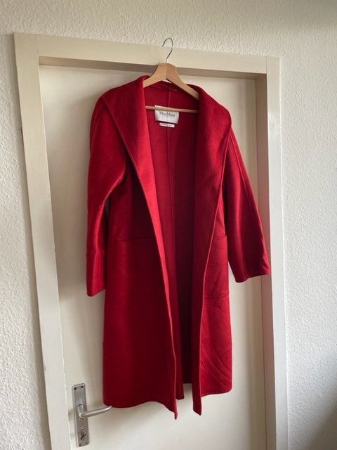 Max Mara Cappotti: MANTEAU ROUGE MAX MARA 100% CASHMERE – Usato da Bernex venduto da eunicefitz 1