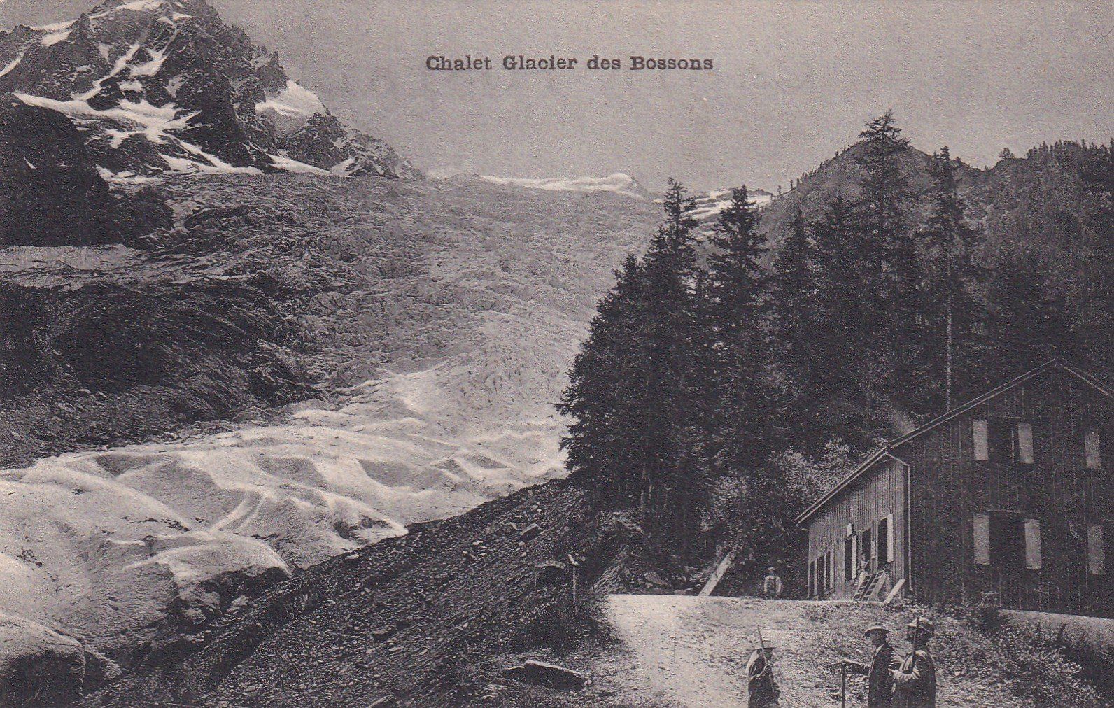 Ansichtskarten: Chalet Glacier des Bossons – Gebraucht aus Cormoret von Pascalll2001