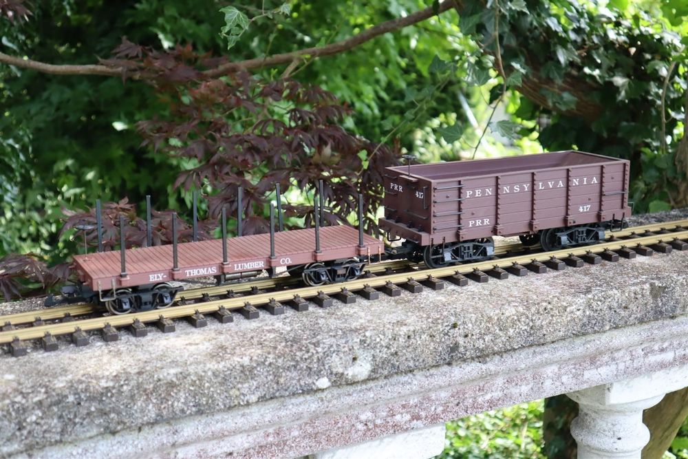 Bachmann Hobbyzug Güterwagen Pennsylvania – Maßstab HO, Schwarz, Mit Metallrädern & Karosseriekupplungen