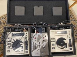 GEMINI CDJ 10 x 2, MIT HARTCASE DJ-CD-MIXER-SYSTEM-SETUP