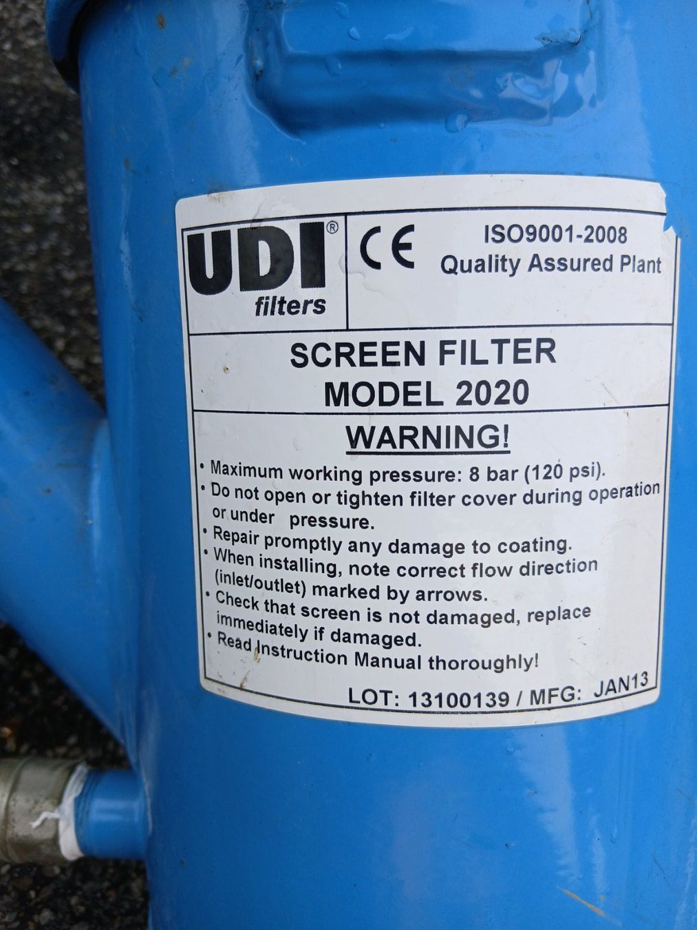 Sanitär: Wasserfilter / Siebfilter guter Zustand – Gebraucht aus Winden von niroll 4