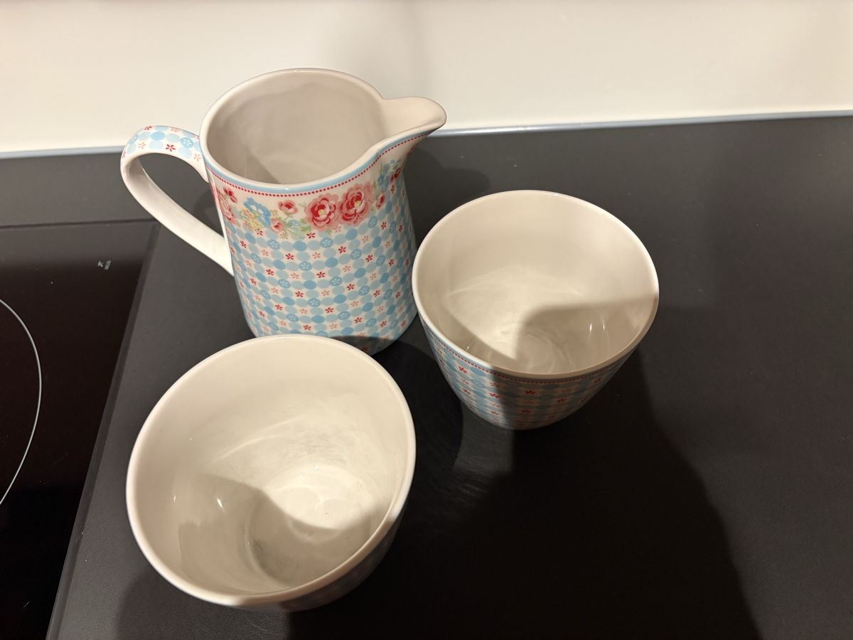 Greengate Set di piatti: Greengate Krug und Tassen – Nuovo (secondo la descrizione) da Brugg AG venduto da nuv_srm8 1