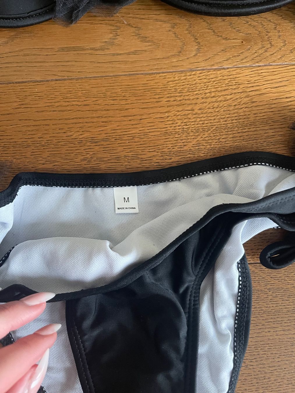 Costumi da bagno & Bikini: Bikini in Schwarz mit Rüschen Gr M Neu – Nuovo e nell'imballaggio originale da Bassersdorf venduto da Sandy456 3
